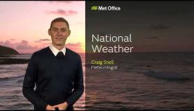 Monday's weather