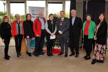 GALLERY: Hospice volunteers join with Lord Mayor to Light Up a Life at Civic Building