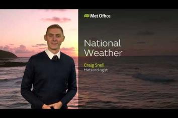 Monday's weather