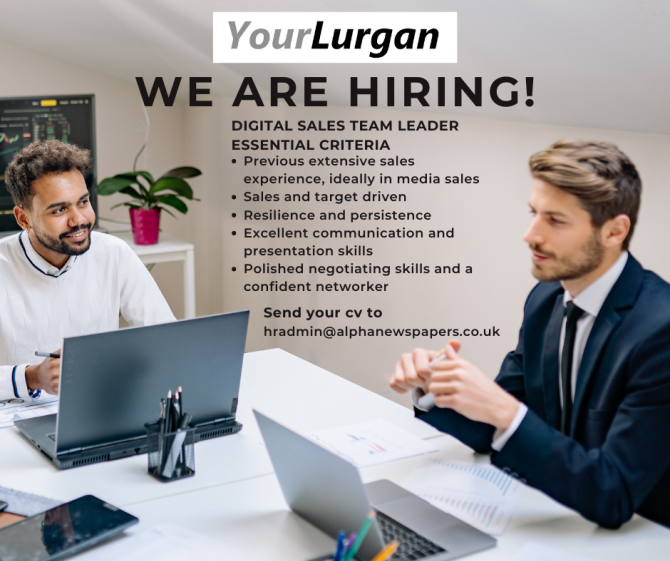 Your Lurgan: Digital Sales Team Leader